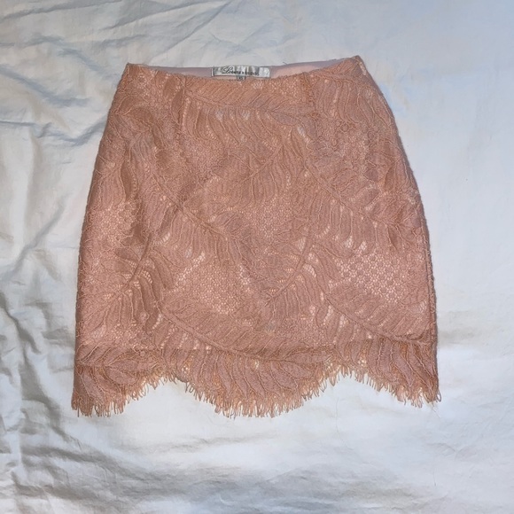 L&F Pink Mini Skirt - Picture 2 of 4